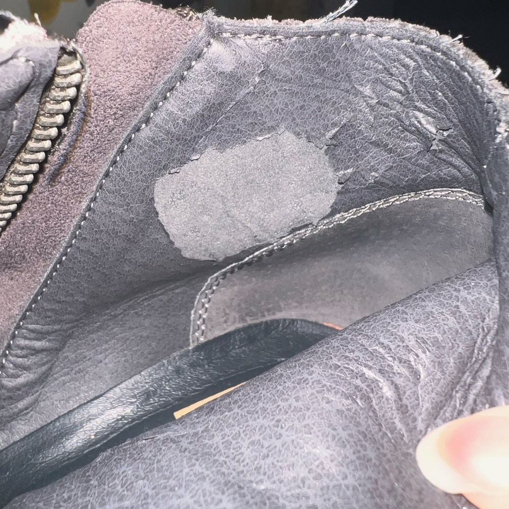 Gray Suede Booties - Picture 5 of 5